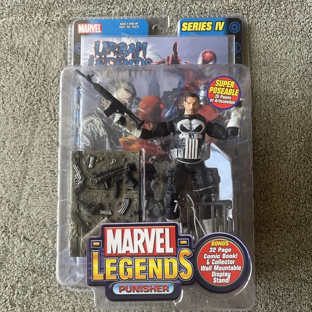 MARVEL LEGENDS SERIES IV TOYBIZ 2003 PUNISHER FIGURE Spider-Man Urban Legends