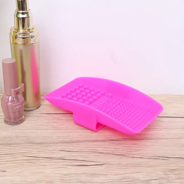 Silicone Makeup Brush Cleaner Scrubber Mat Beauty Tool