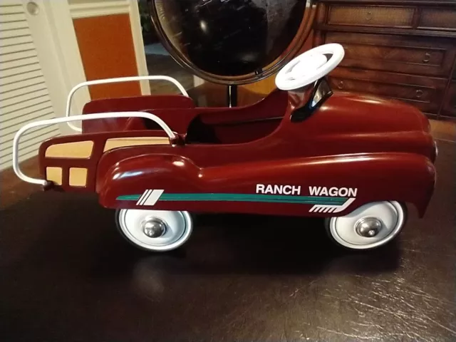 XONEX MURRAY PEDAL CAR RANCH WAGON 1/3rd Scale Pedal 1992 NIB 02119 of 10,000 XONEX MURRAY PEDAL CAR RANCH WAGON 1/3rd Scale Pedal 1992 NIB 02119 of 10,000