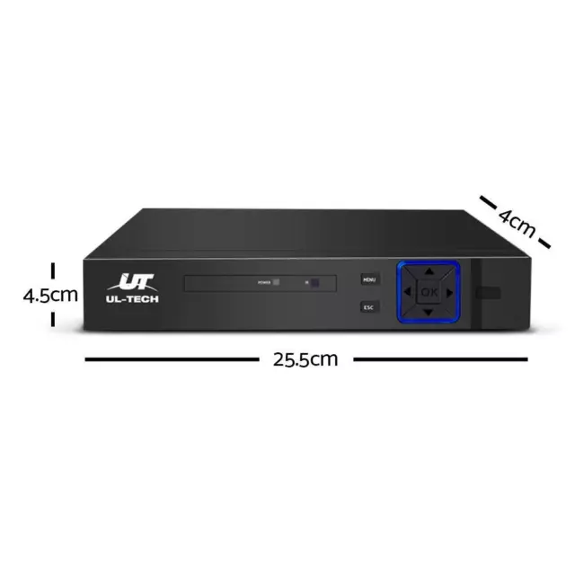 UL-tech CCTV Security Camera System 4CH DVR 1080P 5in1 Recorder Surveillance 2