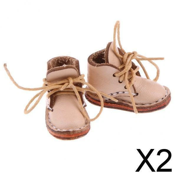 2X 1 Paire De Bottines Chaussures Pour 1/6 Poupées Blythe BJD SD Habiller Des