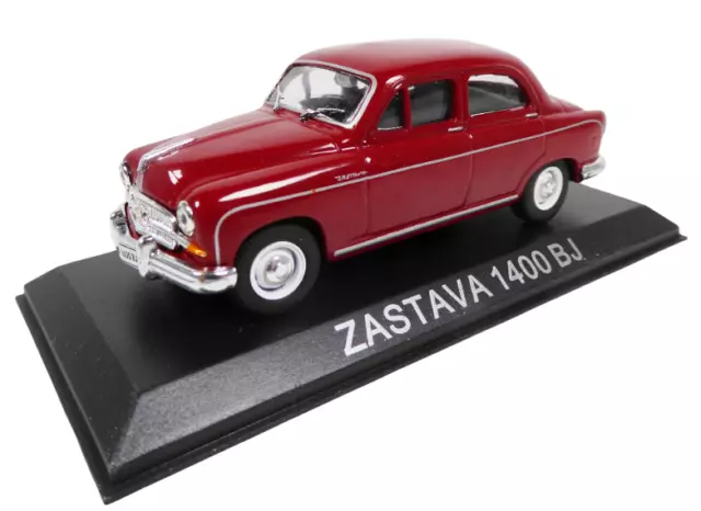 Zastava 1400 BJ (Fiat 1400) - 1/43 Voiture Miniature URSS Diecast Model Car BA65