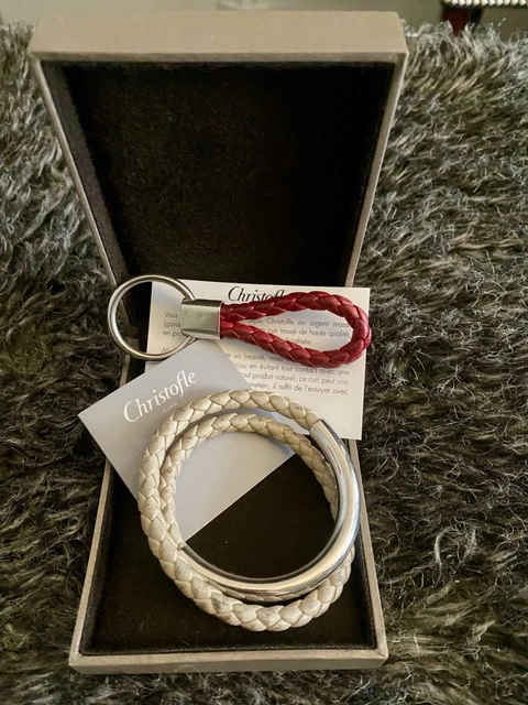 Bracelet en argent Christofle - Montres & Bijoux