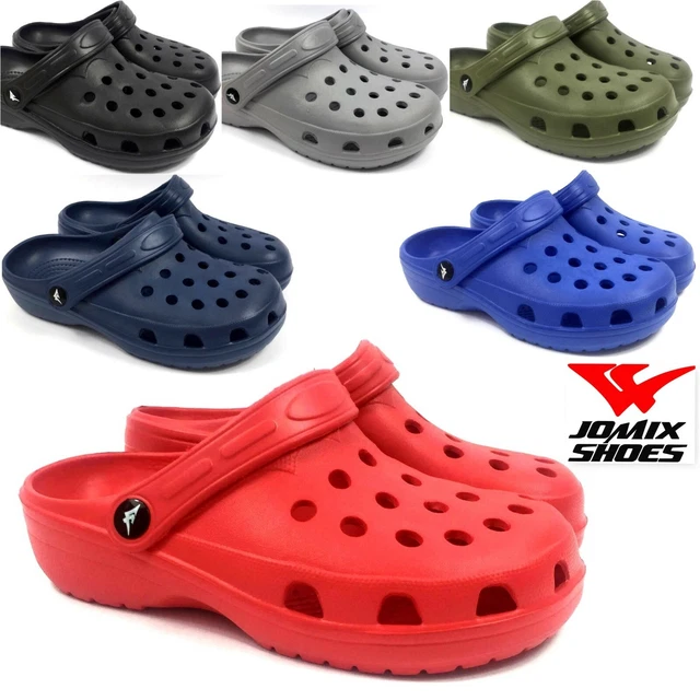 CIABATTE CLOG CLOGS ZOCCOLI UOMO DONNA CHIUSE GOMMA Estive JOMIX