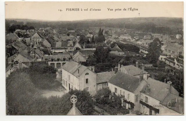 FISMES - Marne - CPA 51 - view of the commune