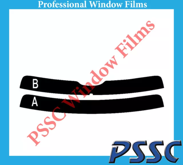 PSSC Pre Cut Sun Strip Car Window Films - Renault Twingo 3 Door 2015 to 2016