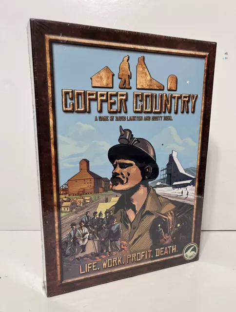 Copper Country Board Game 2014 CMX Games Michigan Upper Peninsula Mining SEALED