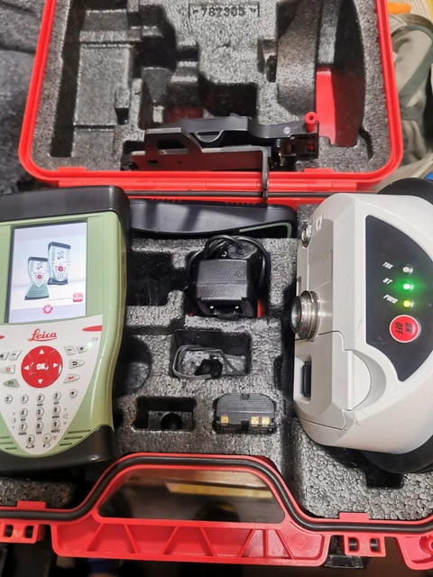 LEICA GS08 GNSS RTK Base & Rover Receiver Set £1,499.00 - PicClick UK