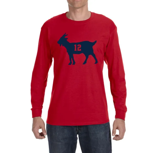New England Patriots Tom Brady Goat Long sleeve shirt