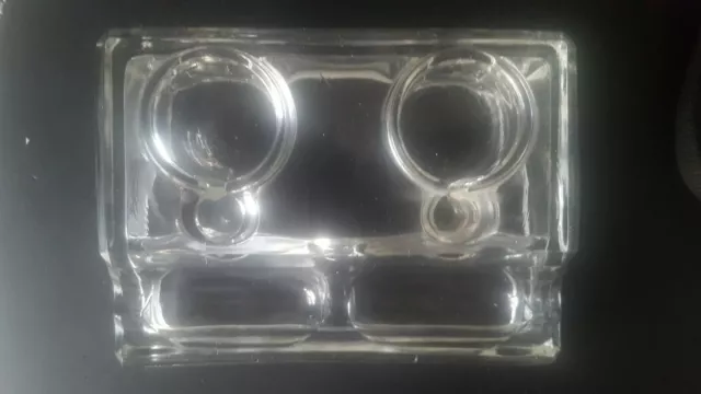 Tinten Set aus Glas 