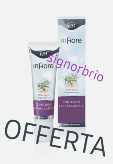 contorno occhi labbra Just Infiore 30ml antirughe PRODOTTI SCONTATI METÀ PREZZO