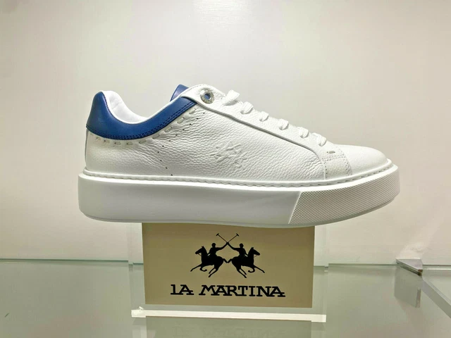 LA MARTINA Baskets Chaussures de Sport Homme Cuir