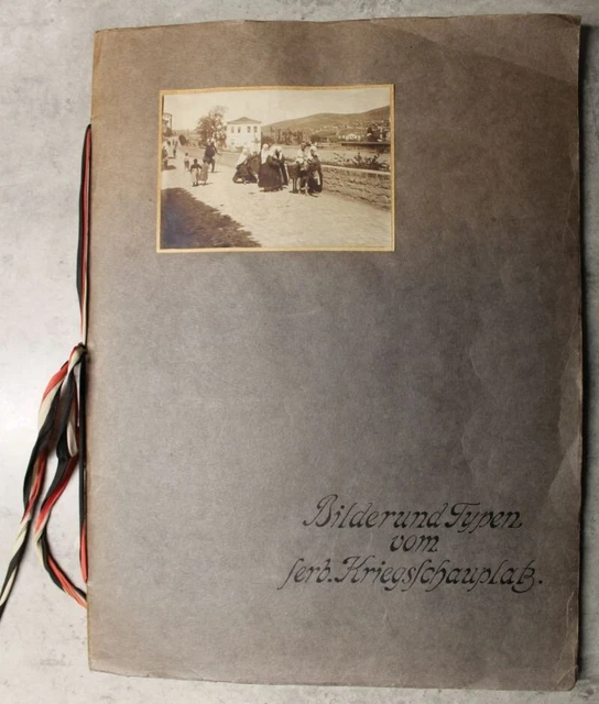 SELTENE FOTO ALBUM DEUTSCHE 1WK 1916 SERBIEN MAZEDONIEN kamele Belgrad Skopje