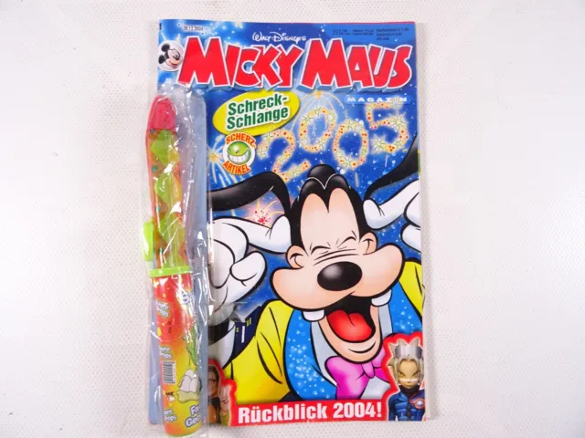  Walt Disney Micky Maus Comic Heft  1/2005 mit Zulage Schreckschlange OVP (9104)