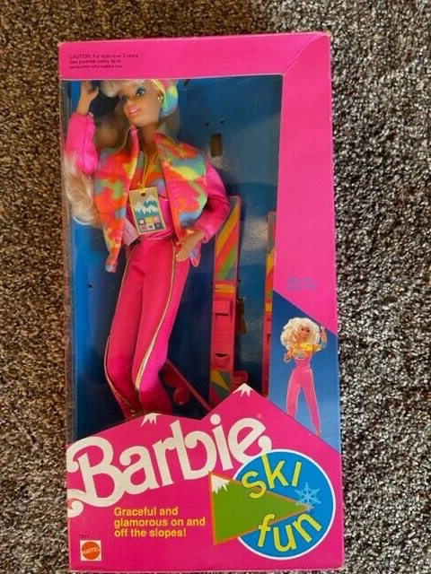 Barbie(バービー) Ski Fun ファッション Ice Skating 洋服 (1991) 宅送