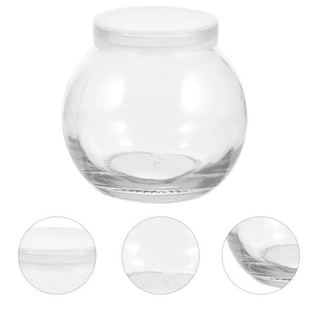 2 un. botellas de plástico de pudín esférico frascos de yogur taza de postre