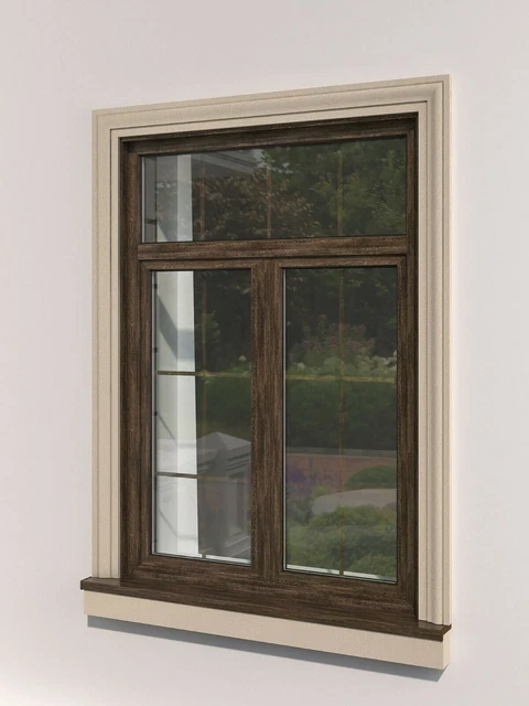 10 metri CORNICE FINESTRA DECORAZIONE FACCIATA
