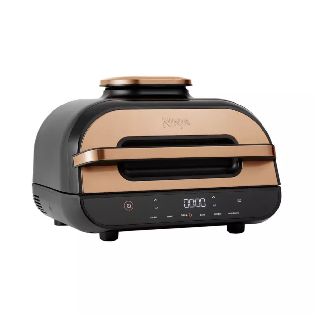 Ninja Foodi MAX Health Grill & Air Fryer - Certified Refurbished [AG551UKDBCP]