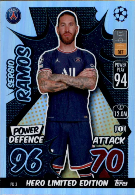 Champions League EXTRA 21/22 PD03 - Sergio Ramos - Power Limited Edition