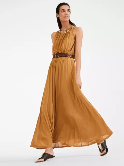 Max Mara NEW Viscose Summer Maxi Dress S - Abito lungo 40 IT, 6 US, 36 DE