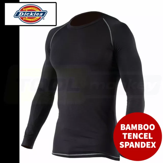 Dickies Base Layer Thermal Vest Top - High Quality Bamboo Mix Winter