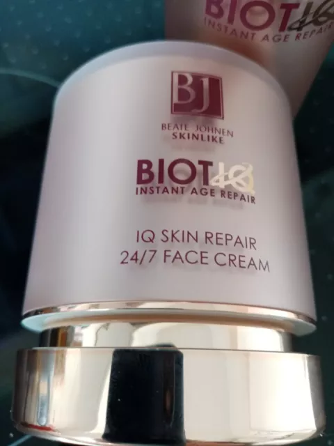 Beate Johnen*Skinlike BIOTIQ Skin Repair 24/7 Face Cream 50ml und Elixier 70ml