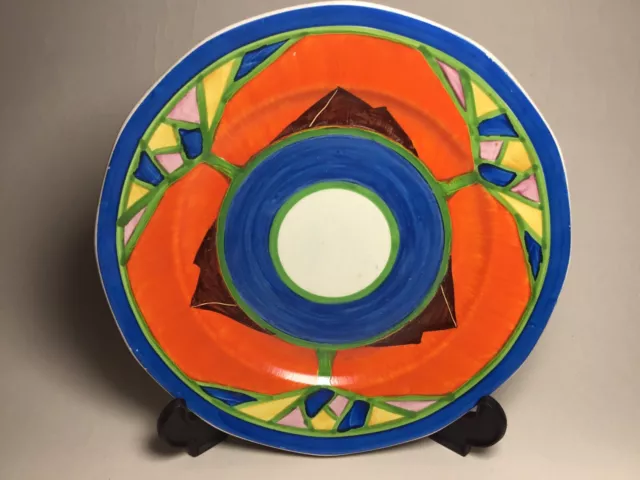 An Art Deco John Guildford for Barker Bros Vintage 18cms plate" Arabesque" c1926