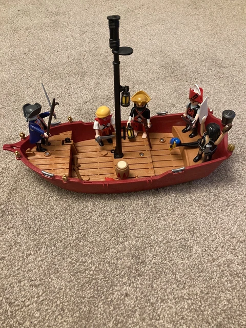 PLAYMOBIL PIRATE SHIP Base Incomplete With Figures EUR 3,68