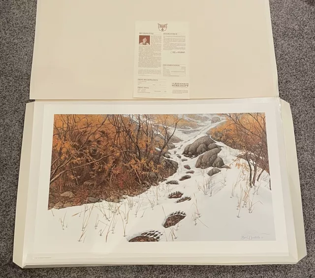 *Bev Doolittle "DOUBLED BACK"-LIMITED EDITION-Camoflauge-Indian Fine Art*