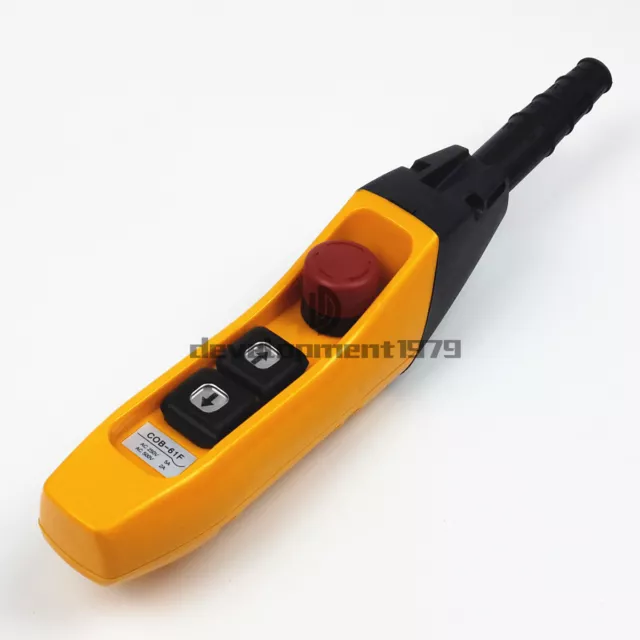 Pulsante di controllo a pistone gru interruttore single speed COB-61F