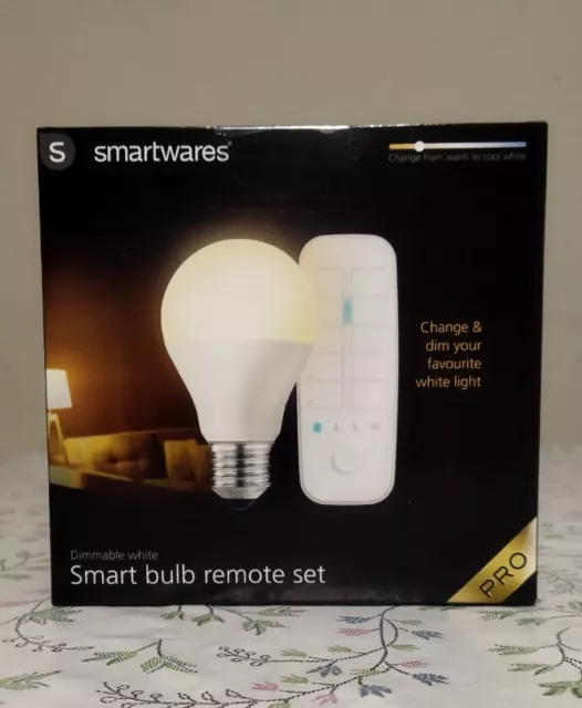 Smartwares E27 Smart LED Birne 7W=45W matt 555lm 2700-6500K mit Fernbedienung Di 2