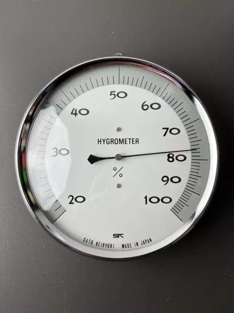 Sato Keiryoki Mechanical Hygrometer Made in JAPAN