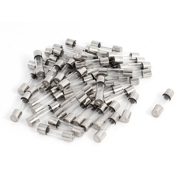 250V 8A F8AL Action Rapide Tube En Verre Fusibles 5 x 20mm 50 pièces