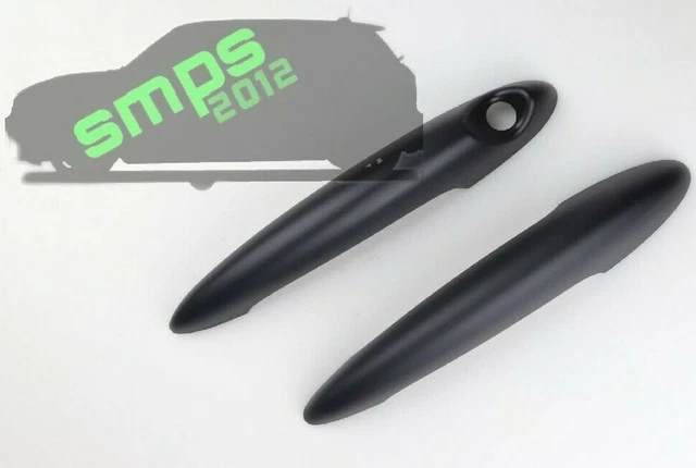 Lot De 2 Housse Poignées De Porte Mini Cooper F54 F55 F56 F57 F60 – Noir Brillant, Look Sportif Premium