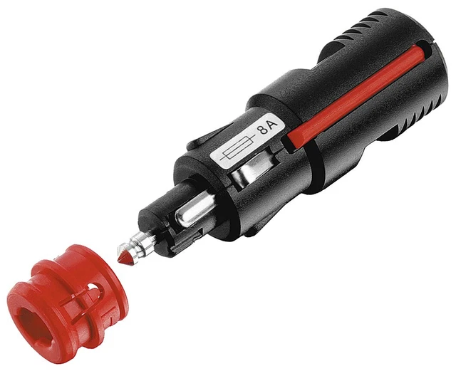 ProCar Zigarettenanzünder-Verlängerungsspiralkabel – 3 M, 12/24 V, 8 A, Mit Sicherung ProCar Zigarettenanzünder-Verlängerungsspiralkabel – 3 M, 12/24 V, 8 A, Mit Sicherung