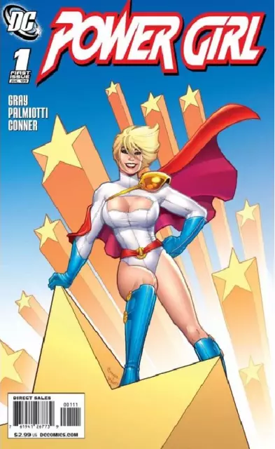 (2009) POWER GIRL #1 Amanda Conner Variant Cover!
