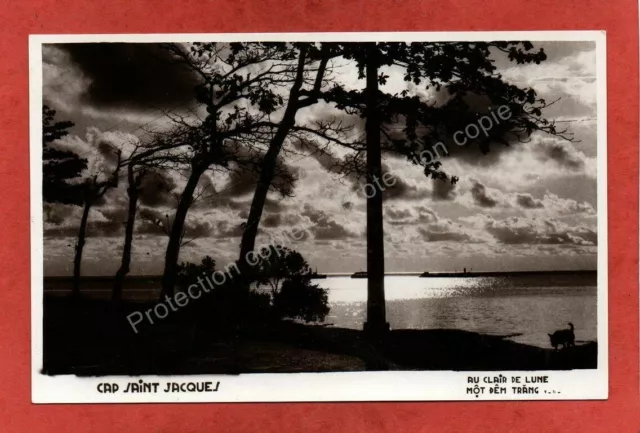 CPSM VIET-NAM SAINT JACQUES - Au clair de lune