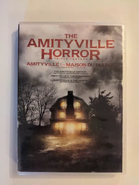 The Amityville Horror: Triple Feature (DVD, 2014, 3-Disc Set, Wide Screen)