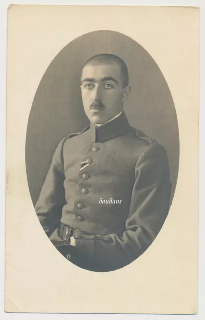 Foto-Portrait Offizier mit EK2 vom Rgt.38 ??  (A874)