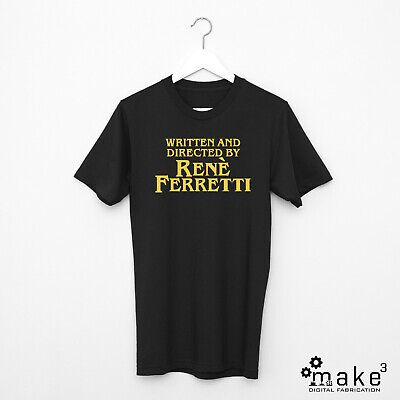 T-shirt Written Renè Ferretti Boris (tarantino serie tv tshirt maglia)