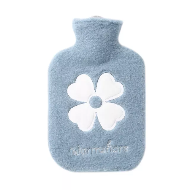 1000ML Hot Water Bag Warm Belly Hands Cute Warm Water Bag Hand Warmer Flo-wf