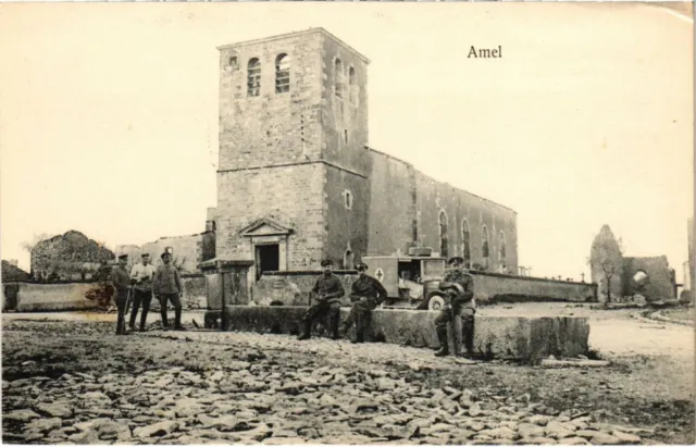 CPA Amel - L'Eglise - Kirche - Ruines (1037488)