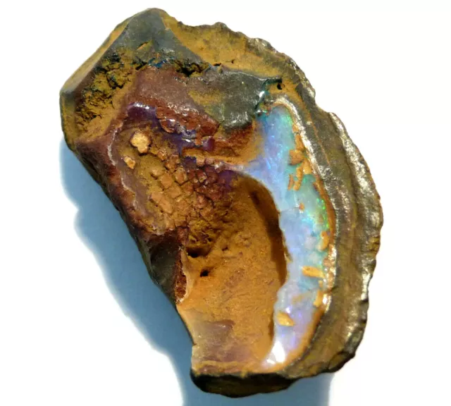 Part of an Natural Australian Yowah Nut Opal Specimen 30x16x7mm (2419)