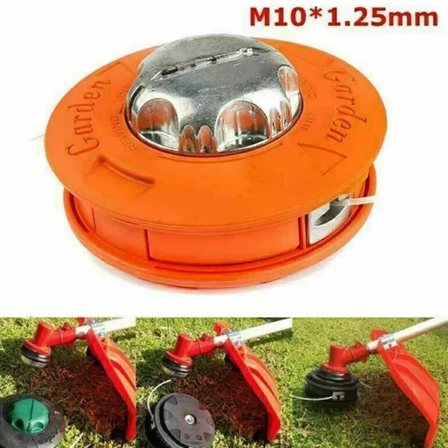 Universal Trimmer Head Strimmer Bump Feed Spool Brush Cutter Lawnmower M10