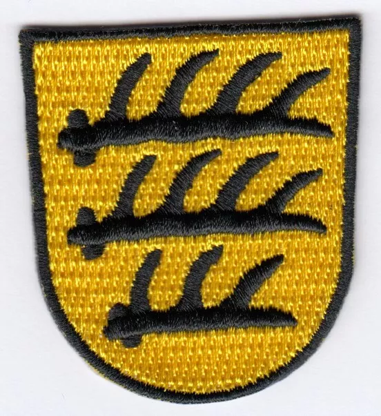 Power Touch Fastener Patch Tuttlingen Württemberg Emblem Sew-On