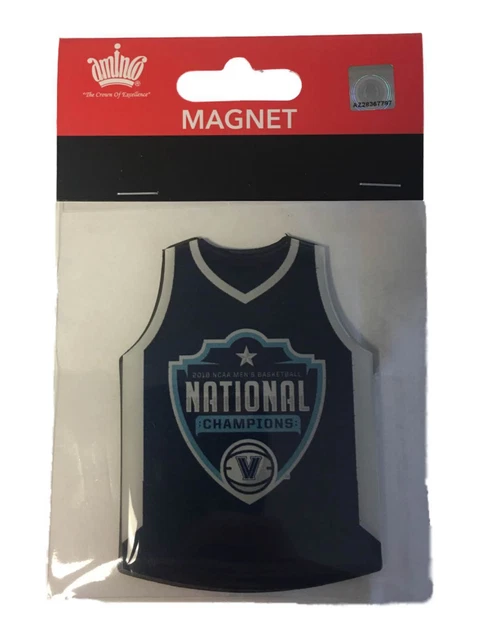 Villanova Wildcats 2018 Men's Basketball National Champions Jersey Magnet