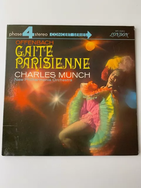 Offenbach Gaite Parisienne Charles Munch Londres fase 4 estéreo LP SPC 21011