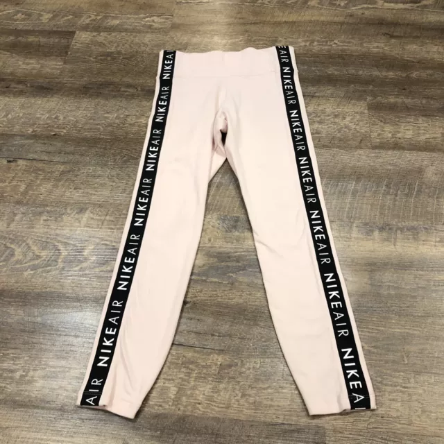 Nike Pants Womens Small Pink Tights Running Run Athletic Pants Ladies 27x25
