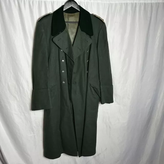 WWII German Army Overcoat Medical Officer Wehrmacht Original WWII German Army Overcoat Medical Officer Wehrmacht Original