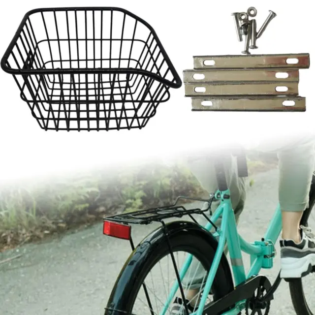 Panier de vélo arrière bagages vélo porte-bagages panier pour voyage vélo en